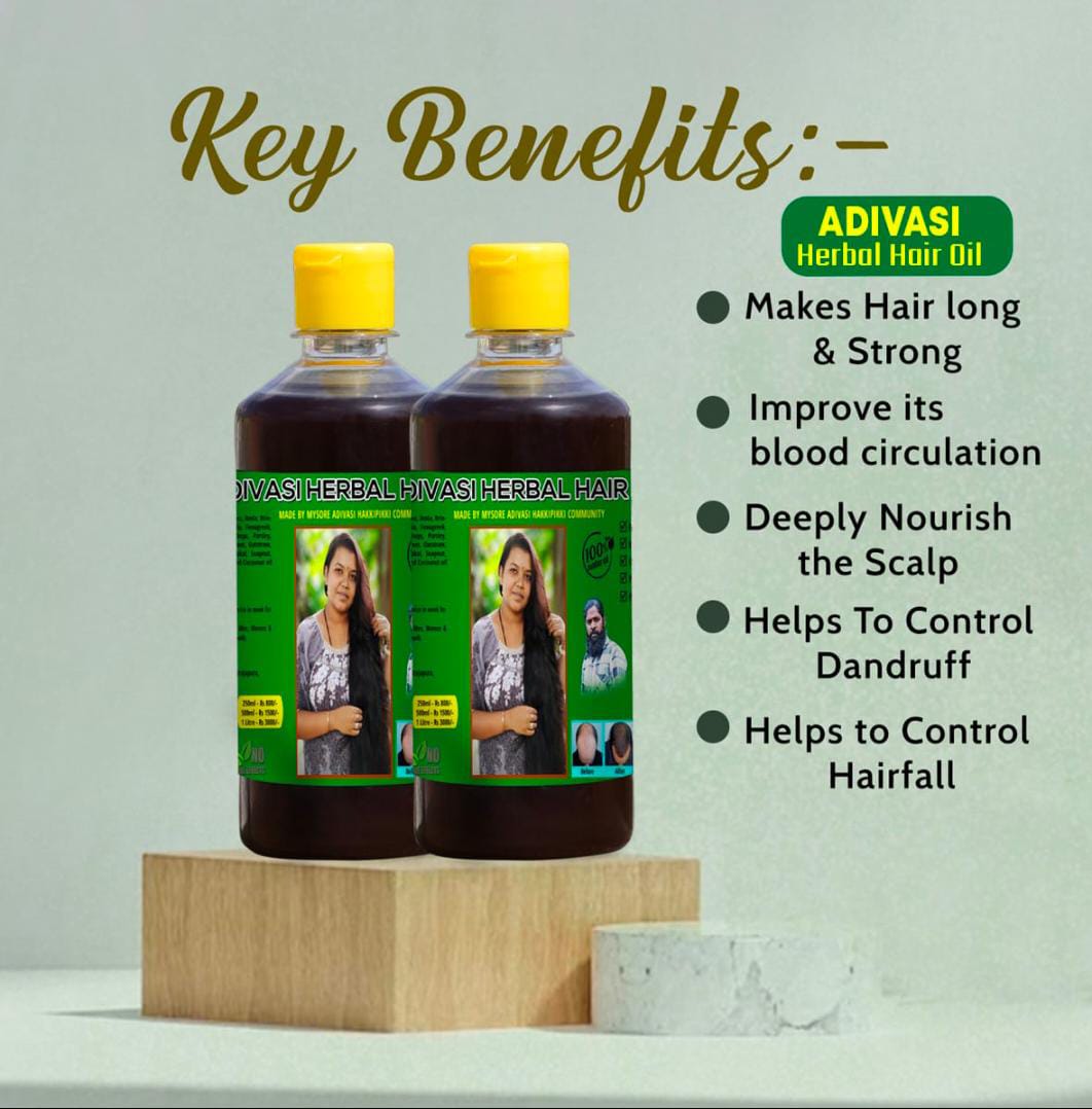 ADIVASI HAKKI PIKKI HAIR Oil