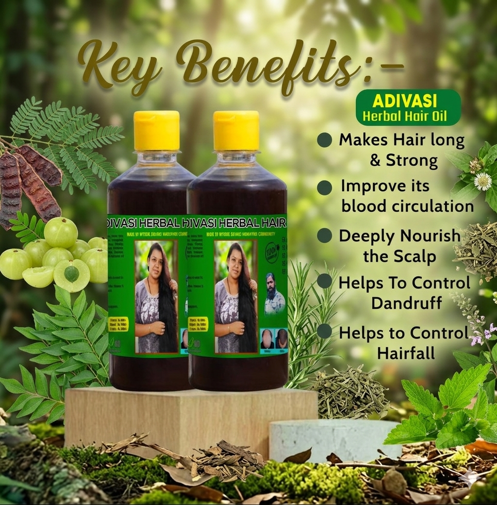 ADIVASI HAKKI PIKKI HAIR Oil
