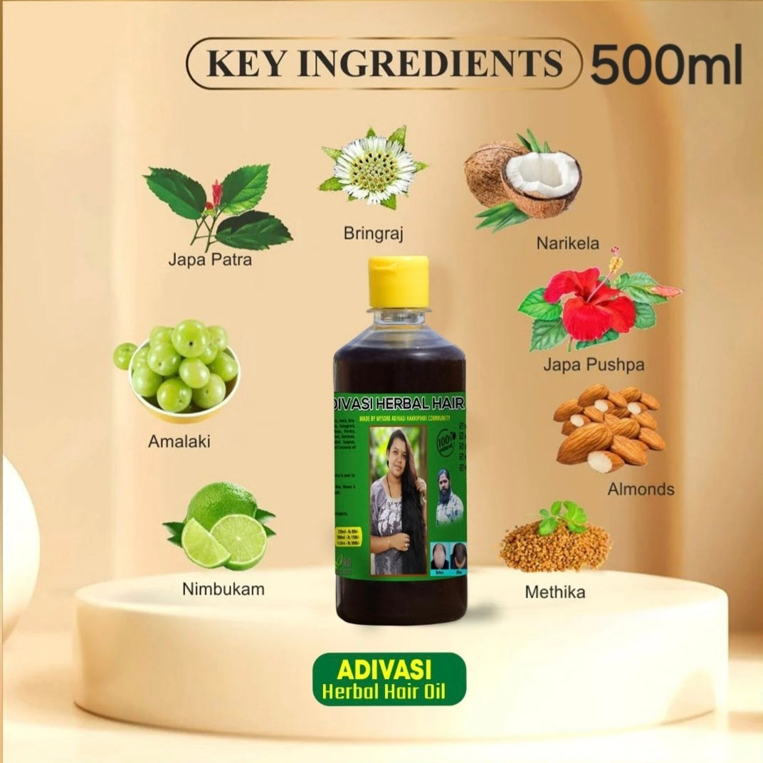 ADIVASI HAKKI PIKKI HAIR Oil